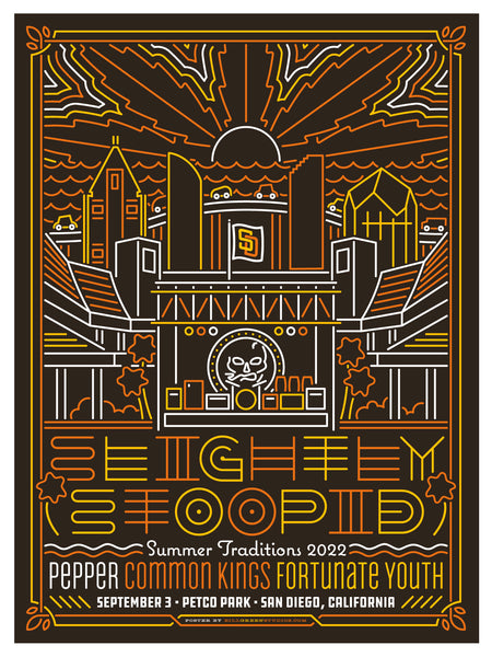 Slightly Stoopid - Petco Park - 2022 Poster