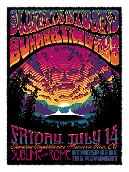 Slightly Stoopid - Summertime - 2023 Poster