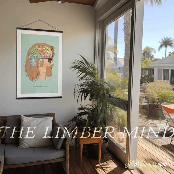 Limber Mind 24" x 36" Print with Hangers