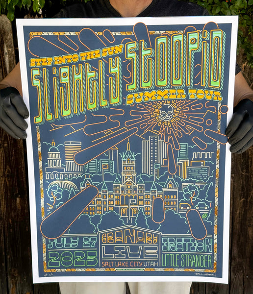 Slightly Stoopid - Step Into The Sun - SLC 2025 Poster
