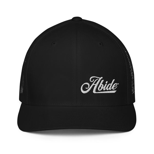 Abide Closed-back trucker cap - White