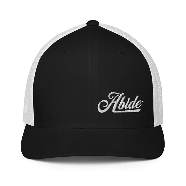 Abide Closed-back trucker cap - White