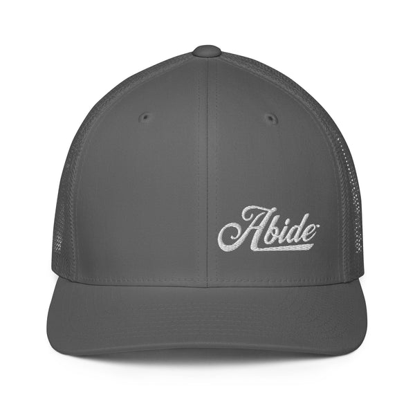 Abide Closed-back trucker cap - White