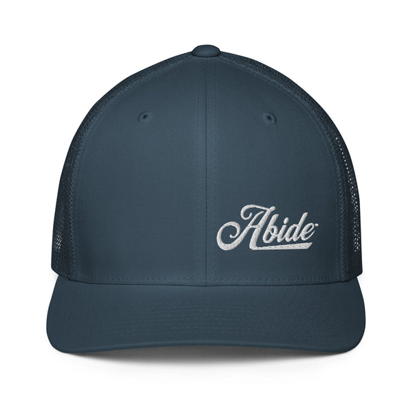 Abide Closed-back trucker cap - White