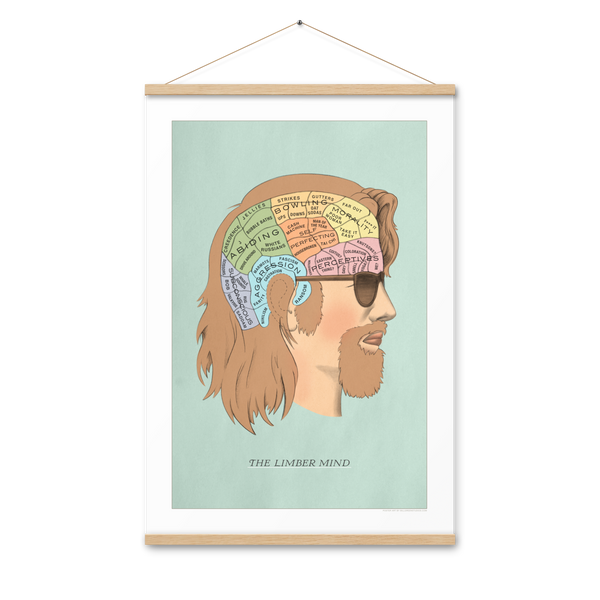 Limber Mind 24" x 36" Print with Hangers
