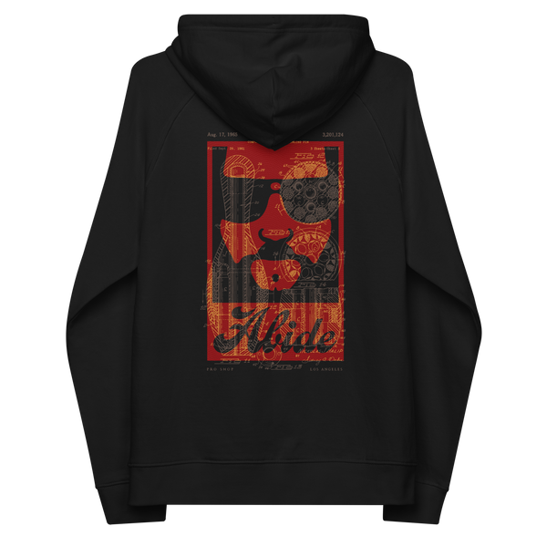 Abide 1965 Unisex eco raglan hoodie