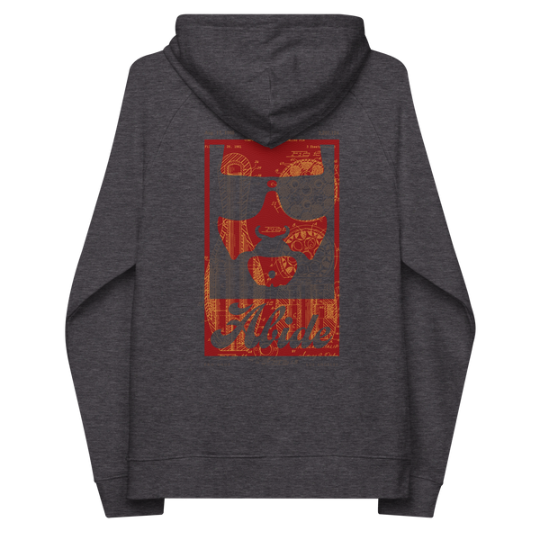 Abide 1965 Unisex eco raglan hoodie