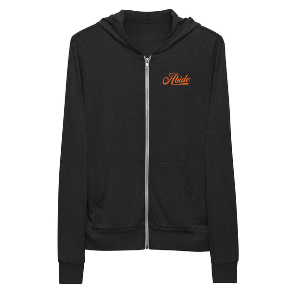 Abide LA AstroMaude Unisex zip hoodie