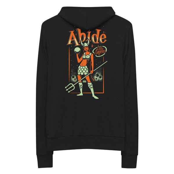 Abide LA AstroMaude Unisex zip hoodie
