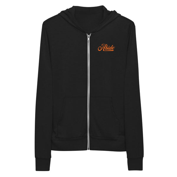 Abide LA AstroMaude Unisex zip hoodie