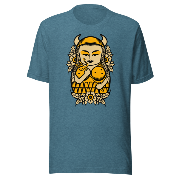 Abide - Maude Nesting Doll Unisex Tee
