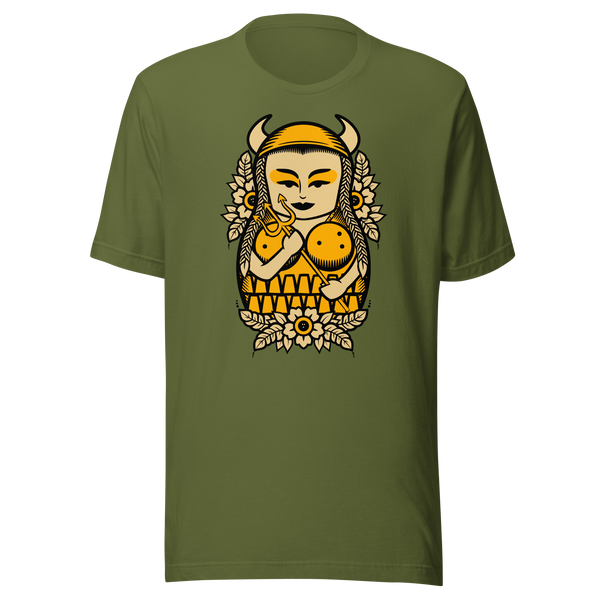 Abide - Maude Nesting Doll Unisex Tee