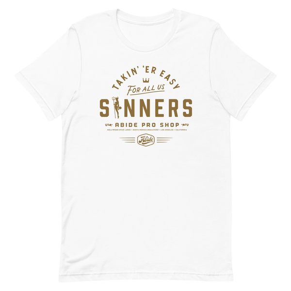 Abide Takin’ ‘Er Easy t-shirt