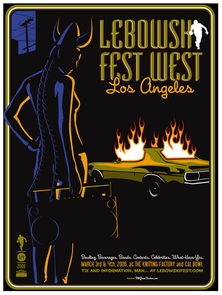 2006 Lebowski Fest Los Angeles Poster