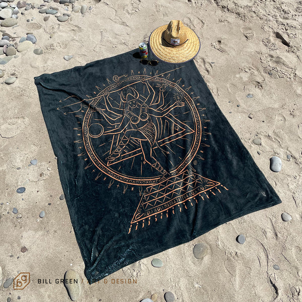 Maudasattva Fleece Blanket