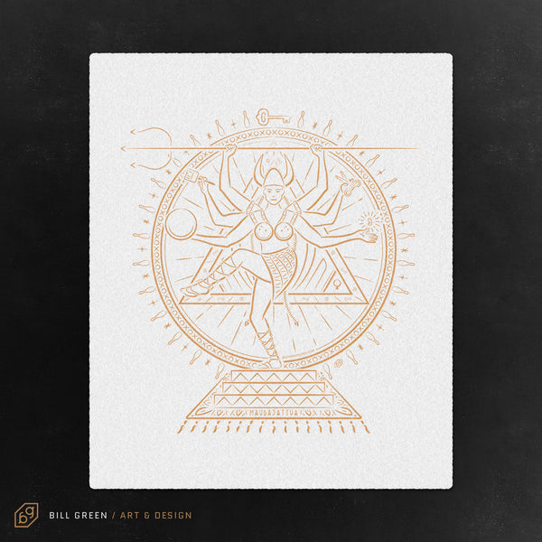 Maudasattva Fleece Blanket