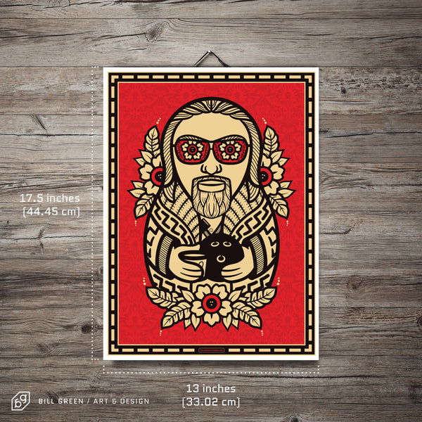 Nesting Dude Art Print