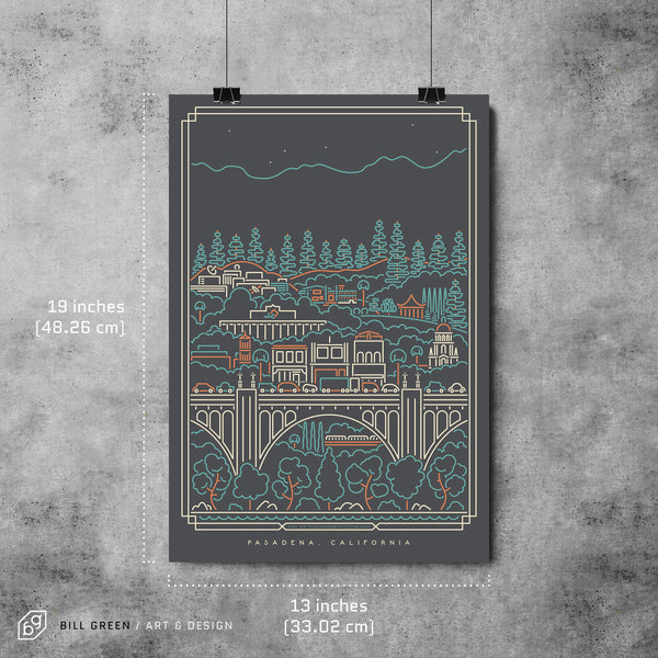City of Pasadena Art Print