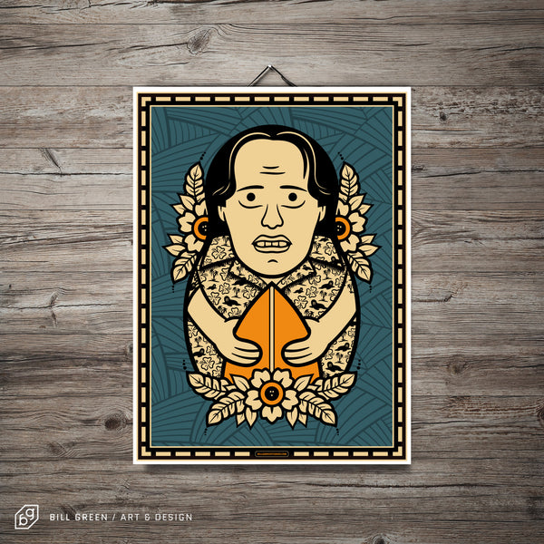 Nesting Donnie Art Print