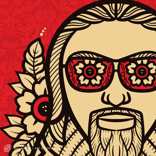 Nesting Dude Art Print