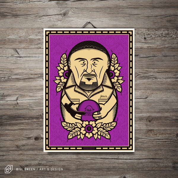 Nesting Jesus Art Print