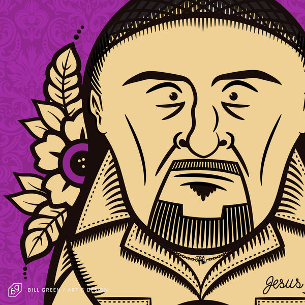 Nesting Jesus Art Print