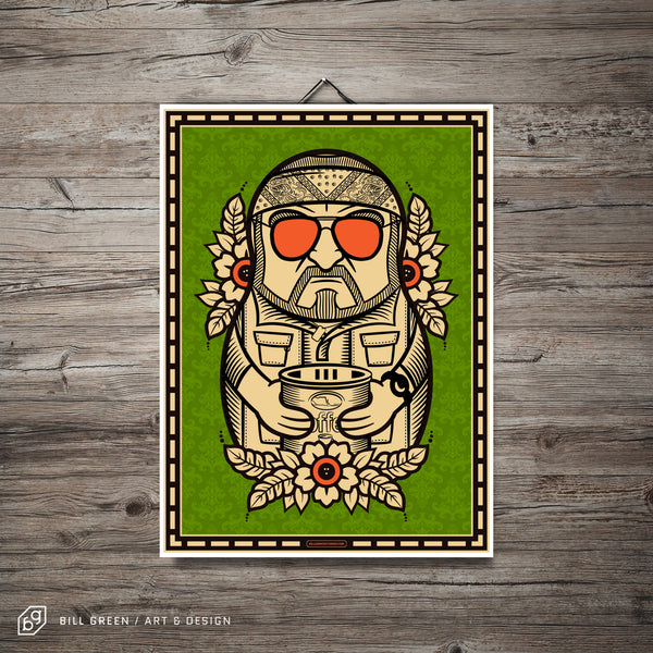 Nesting Walter Art Print