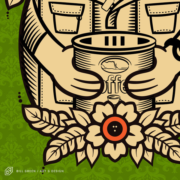 Nesting Walter Art Print