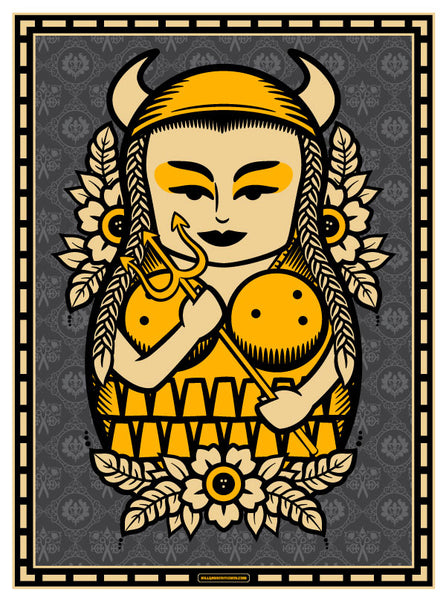 Nesting Maude Art Print
