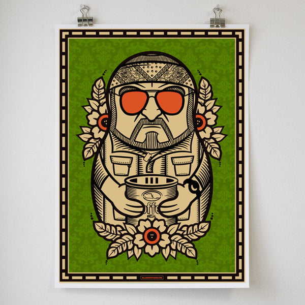 Nesting Walter Art Print
