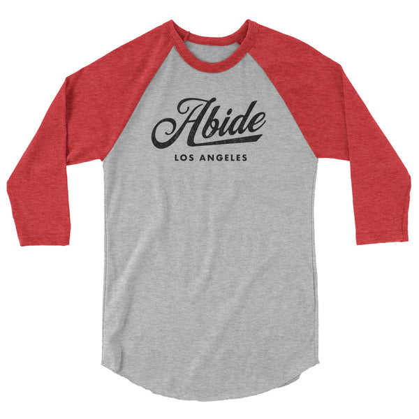 Abide 3/4 sleeve raglan shirt