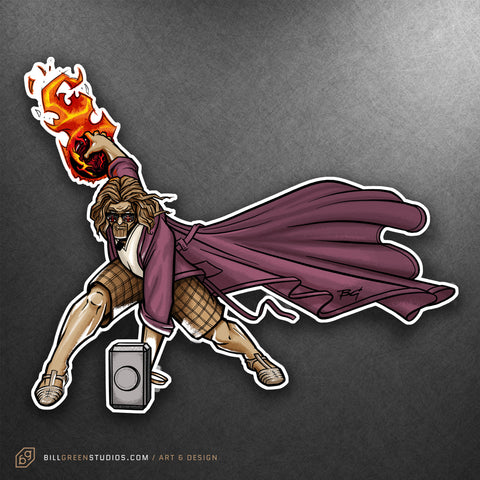 Marvelous Dude Transfer Sticker