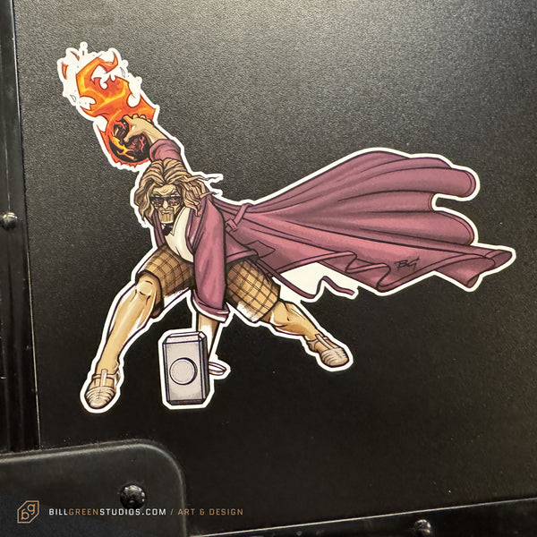 Marvelous Dude Transfer Sticker