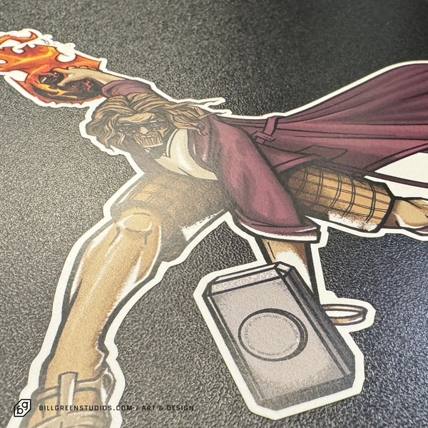 Marvelous Dude Transfer Sticker