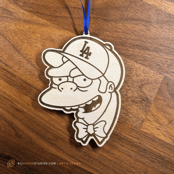 Moe Dodgers Ornament