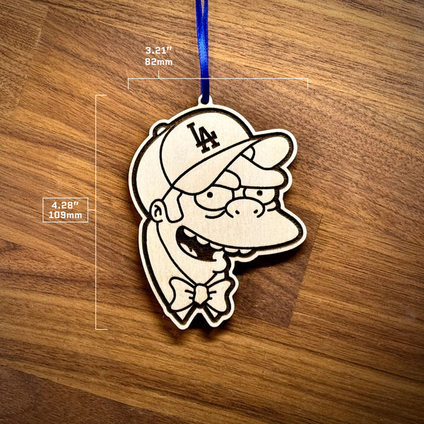 Moe Dodgers Ornament