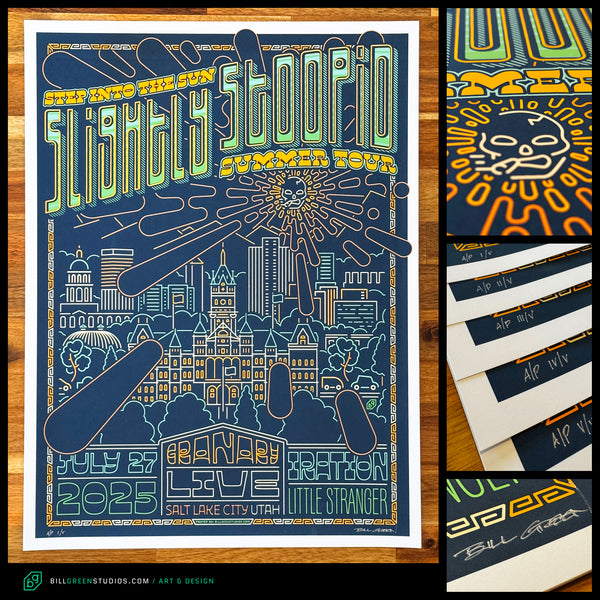 Slightly Stoopid - Step Into The Sun - SLC 2025 Poster