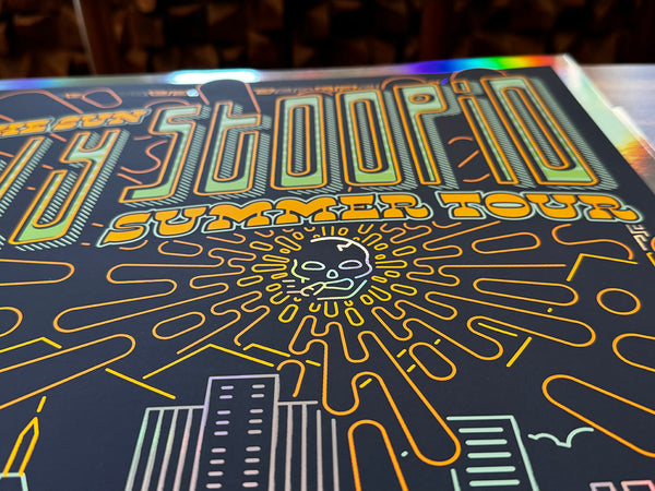 Slightly Stoopid - Step Into The Sun - SLC 2025 (FOIL) Poster