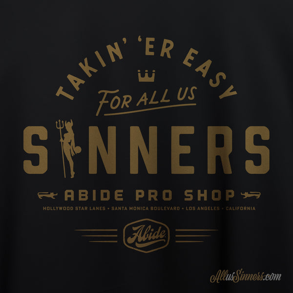 Abide Takin’ ‘Er Easy t-shirt