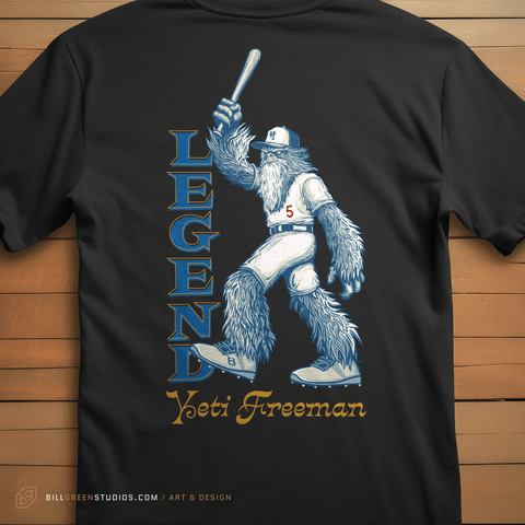 Yeti Freeman Legend Unisex t-shirt