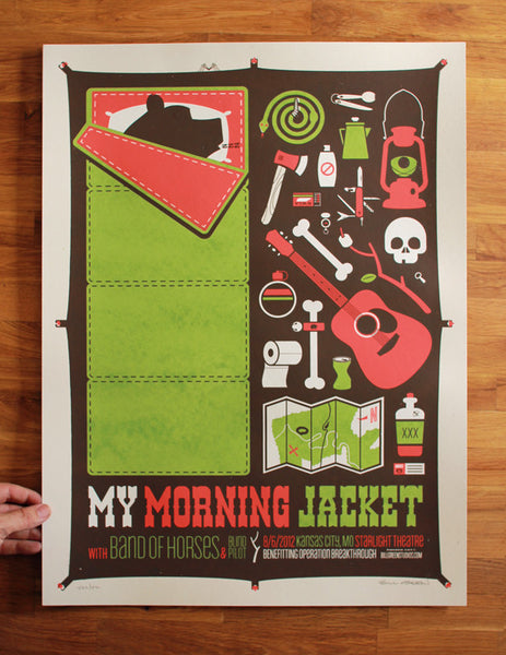 My Morning Jacket / Band of Horses Poster