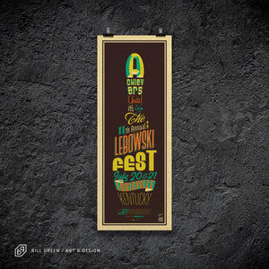 11th Annual Lebowski Fest Poster
