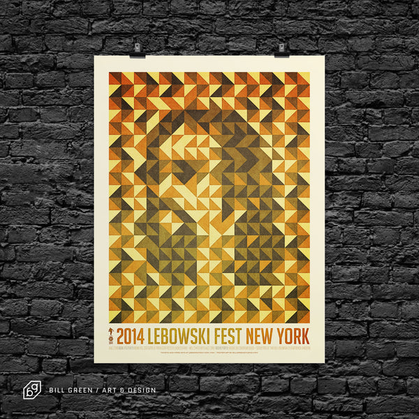 Lebowski Fest New York 2014 Poster