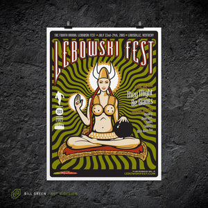 4th Annual Lebowski Fest Poster