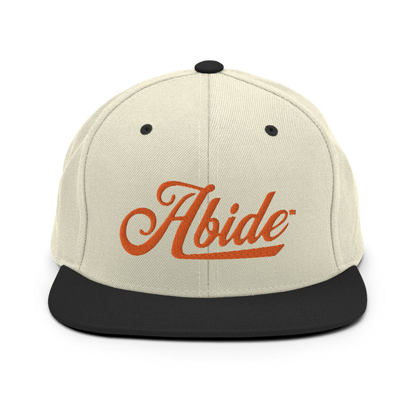 Abide Snapback Hat