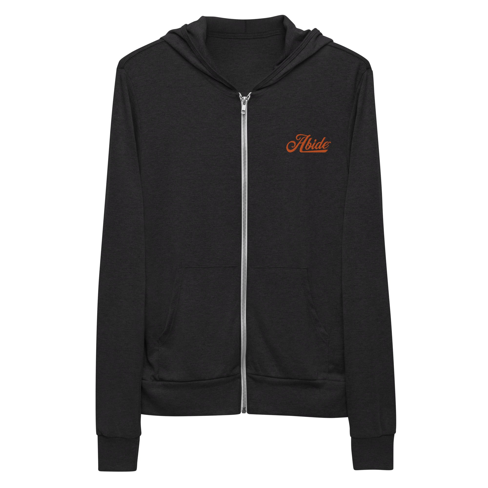 Abide Unisex zip hoodie